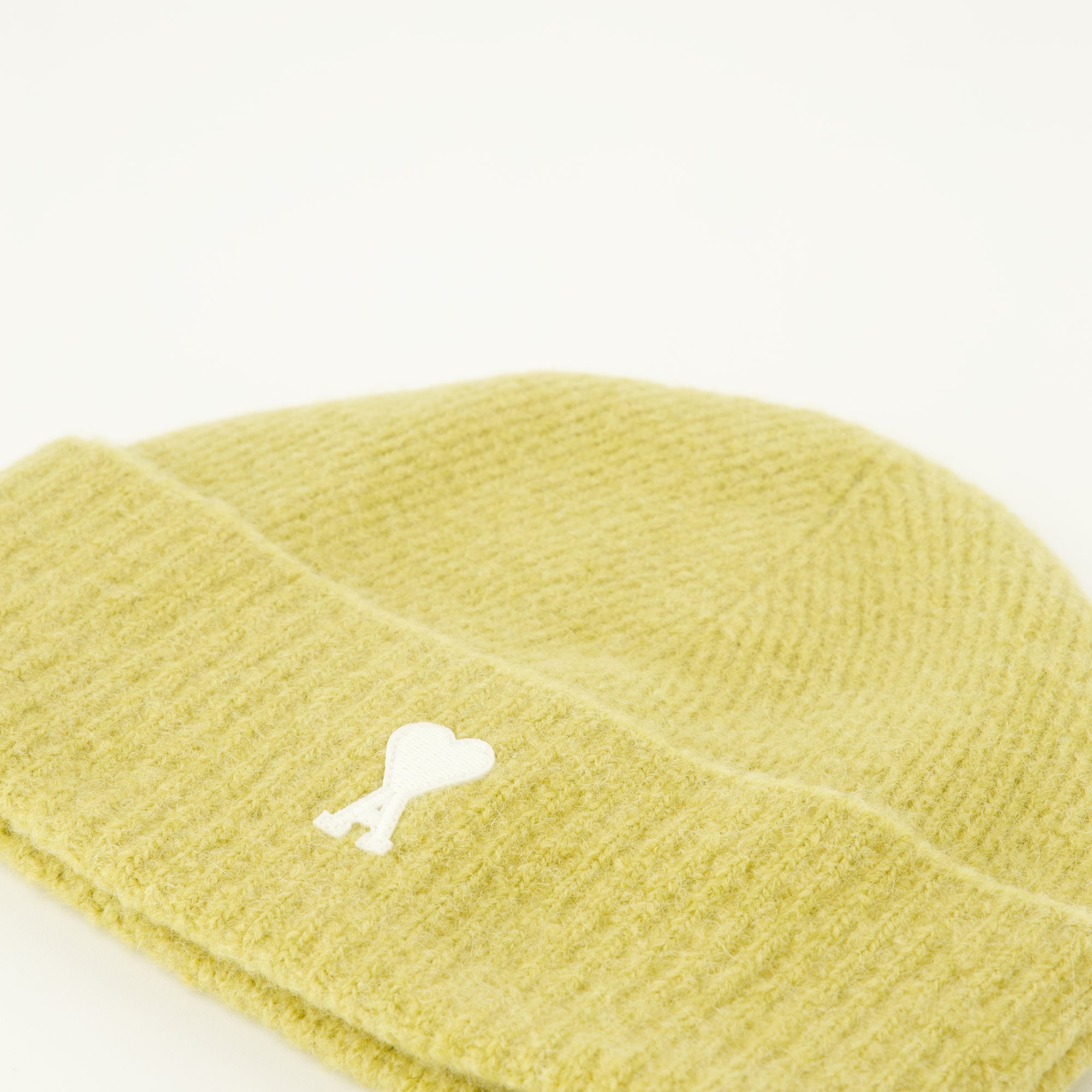 Chapeaux, casquettes et bonnets Ami de coeur Beanie Ami PARIS Jaune Unisexe