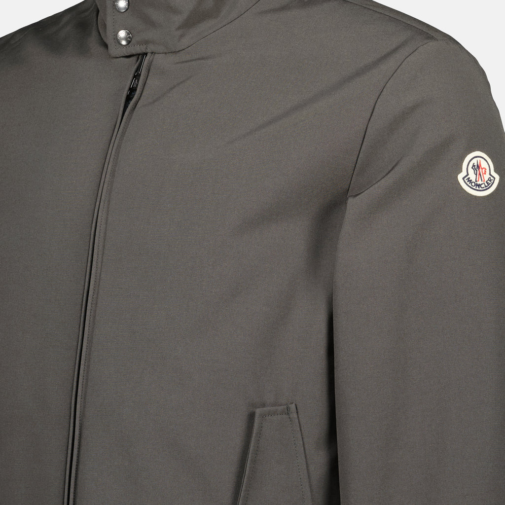 Image of the Moncler Men's Prieure Gray Reversible Bomber - Spring-Summer 2026 - Detailed View 3