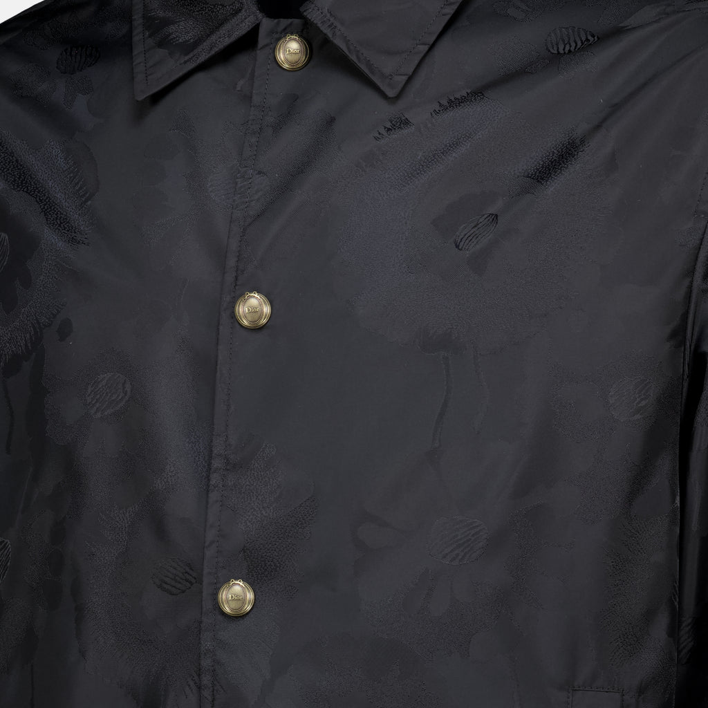 Vestes ビザンス ブラック コーチジャケット Dior Noir Homme