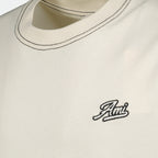 Camisetas T-Shirt Assinatura Ami Ami PARIS Bege Homme
