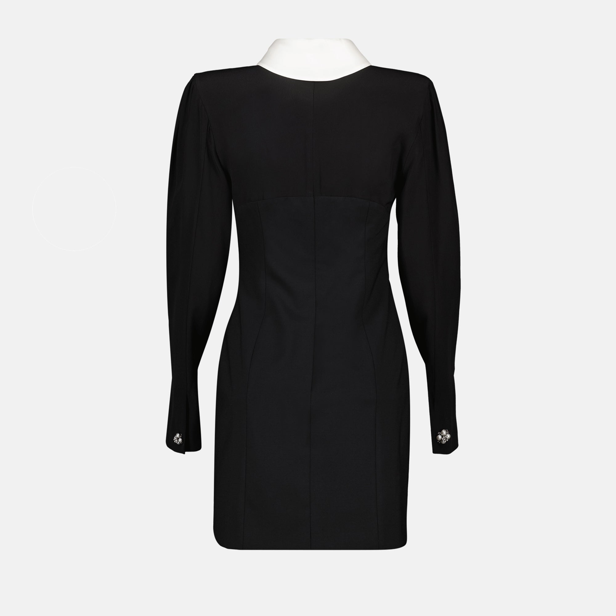 Robes Mini robe noire en soie Versace Noir Femme