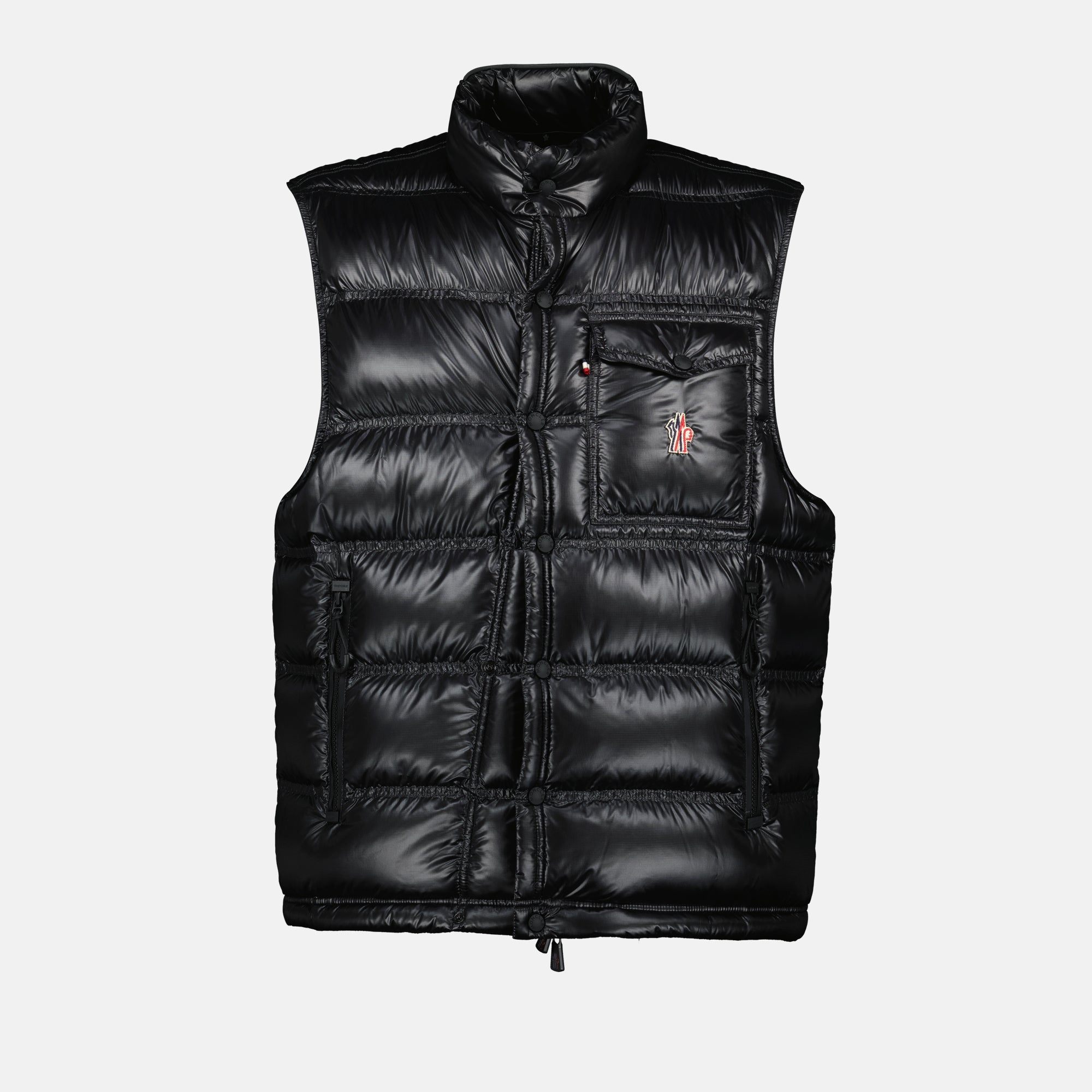 Vestes Doudoune sans manches Nantu Moncler Grenoble Noir Homme
