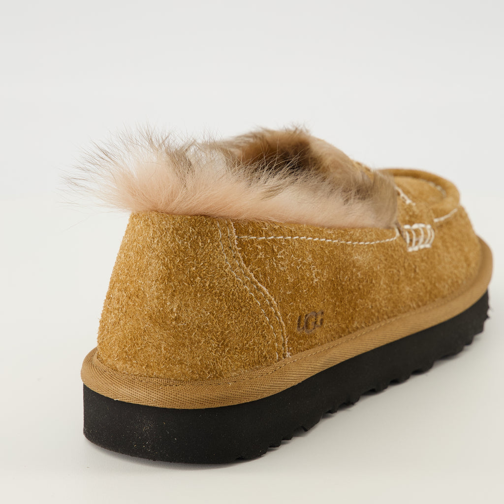 Image de l'article Moccassins Ellis marron de la marque Ugg pour Femme - Saison Printemps-Été 2026 - Vue arrière