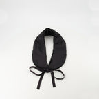 Bufandas y guantes Col en fausse fourrure Linea Rossa Negro Femme