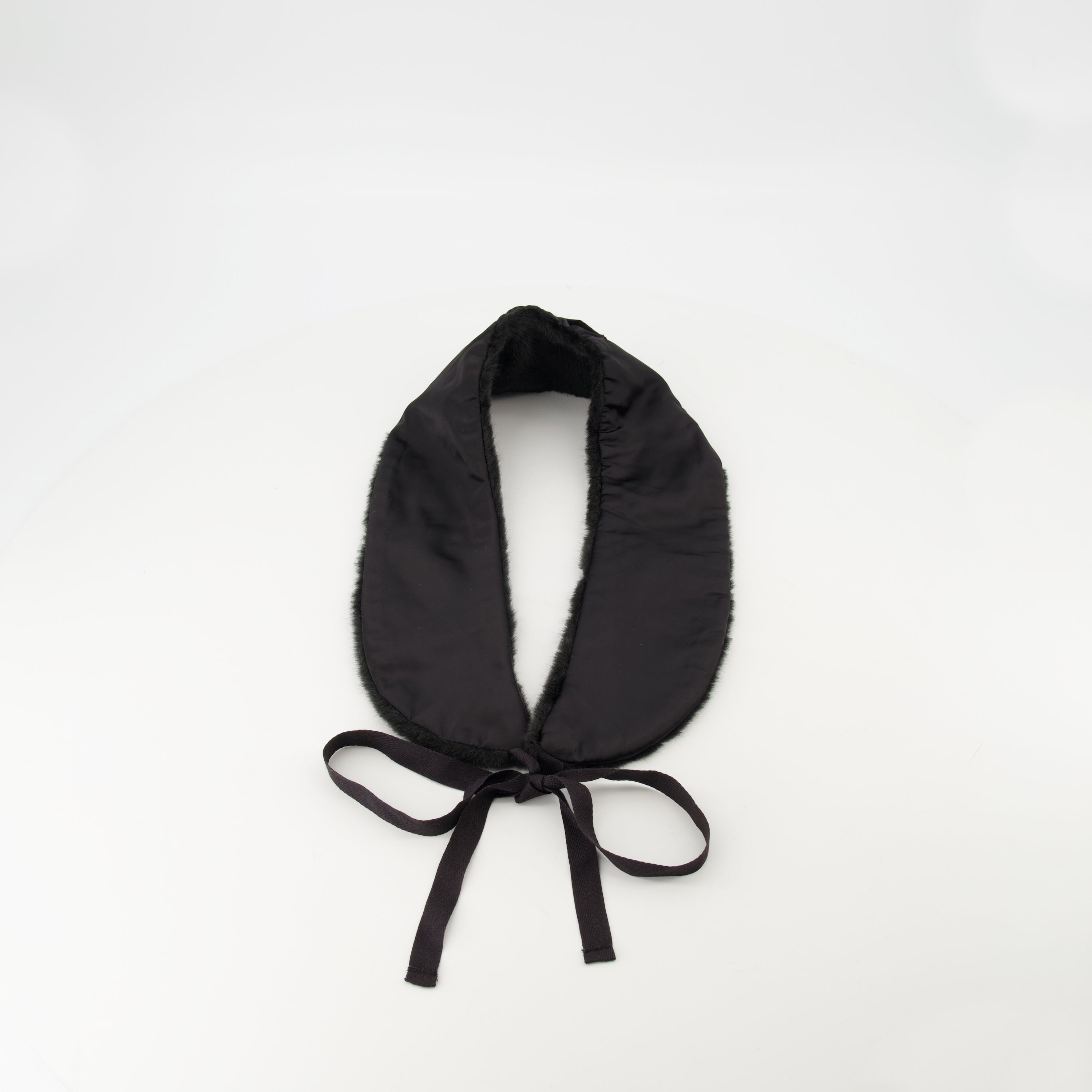 Lenços e luvas Col en fausse fourrure Linea Rossa Preto Femme