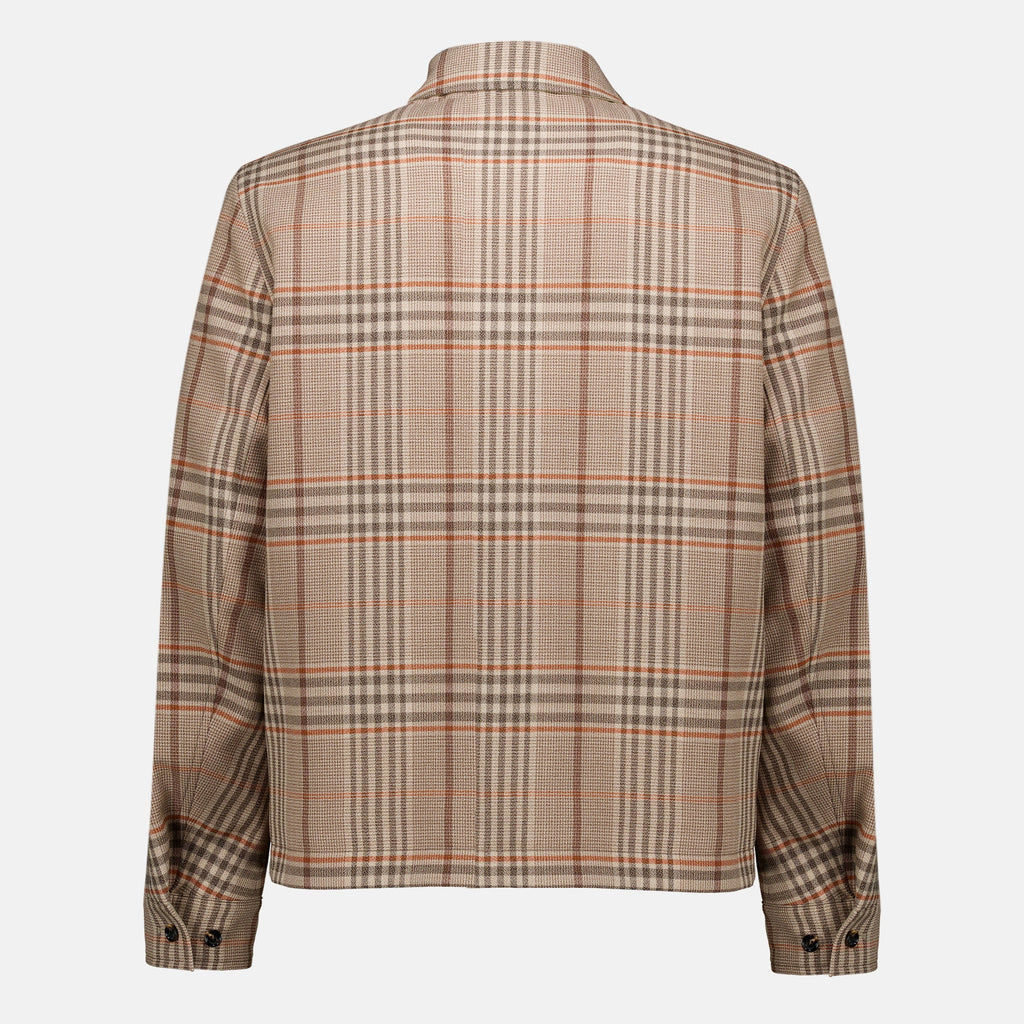 Vestes Casaco Harrington Reversível Burberry Beige Homme
