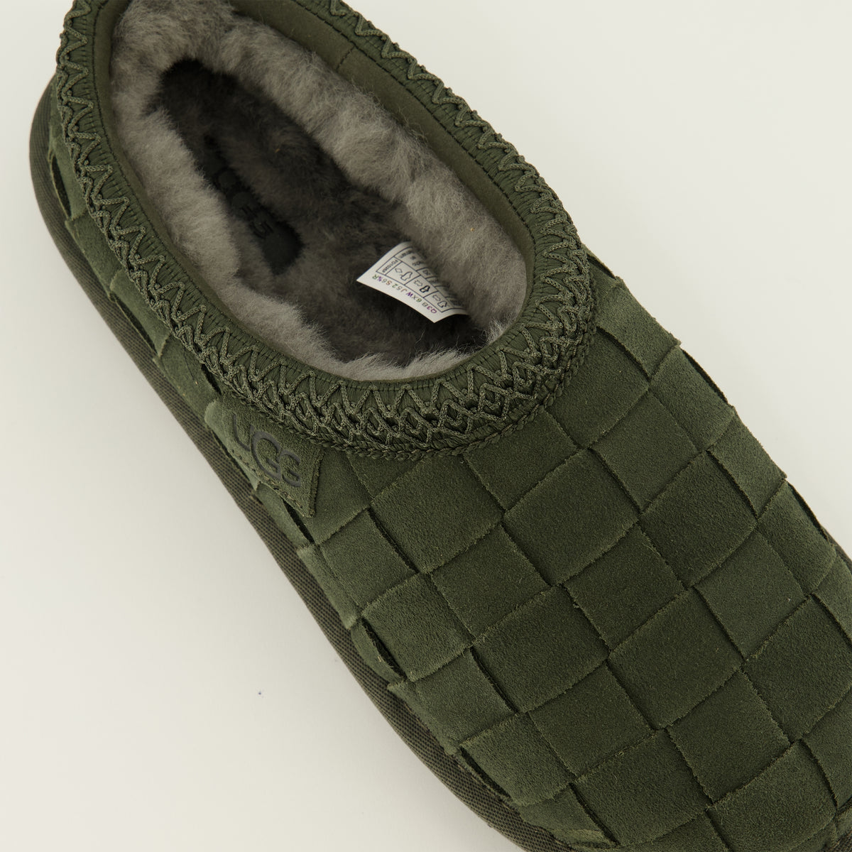 Chaussures ouvertes Mules Tasman tissé kaki Ugg Kaki Homme