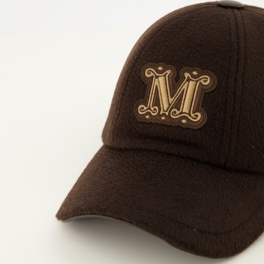 Chapeaux, casquettes et bonnets Braune Kaschmirmütze Max Mara Marron Femme
