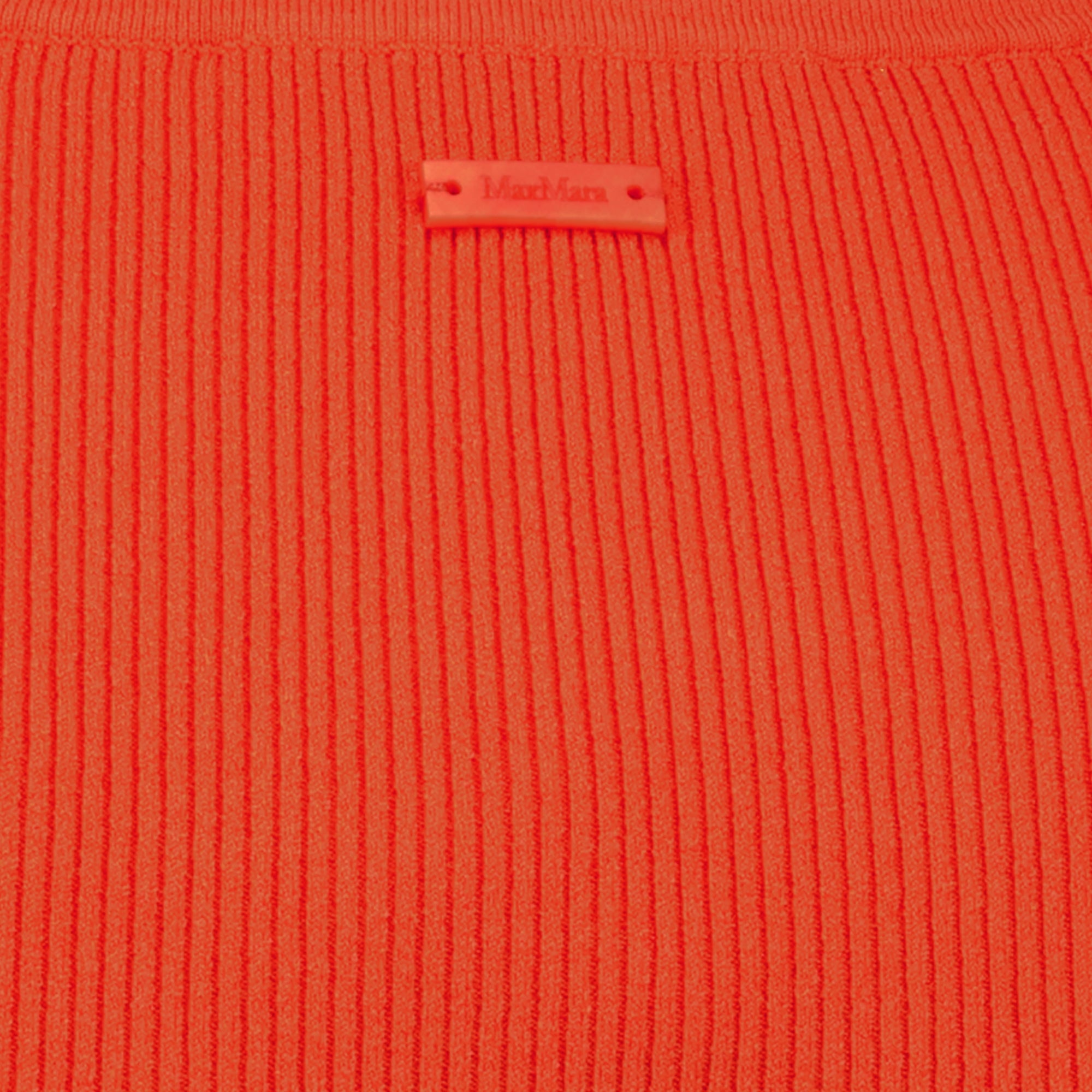 Tops Débardeur côtelé orange Max Mara Orange Femme