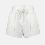 Shorts Shorts Hanno con Nudo Iro Blanco Femme