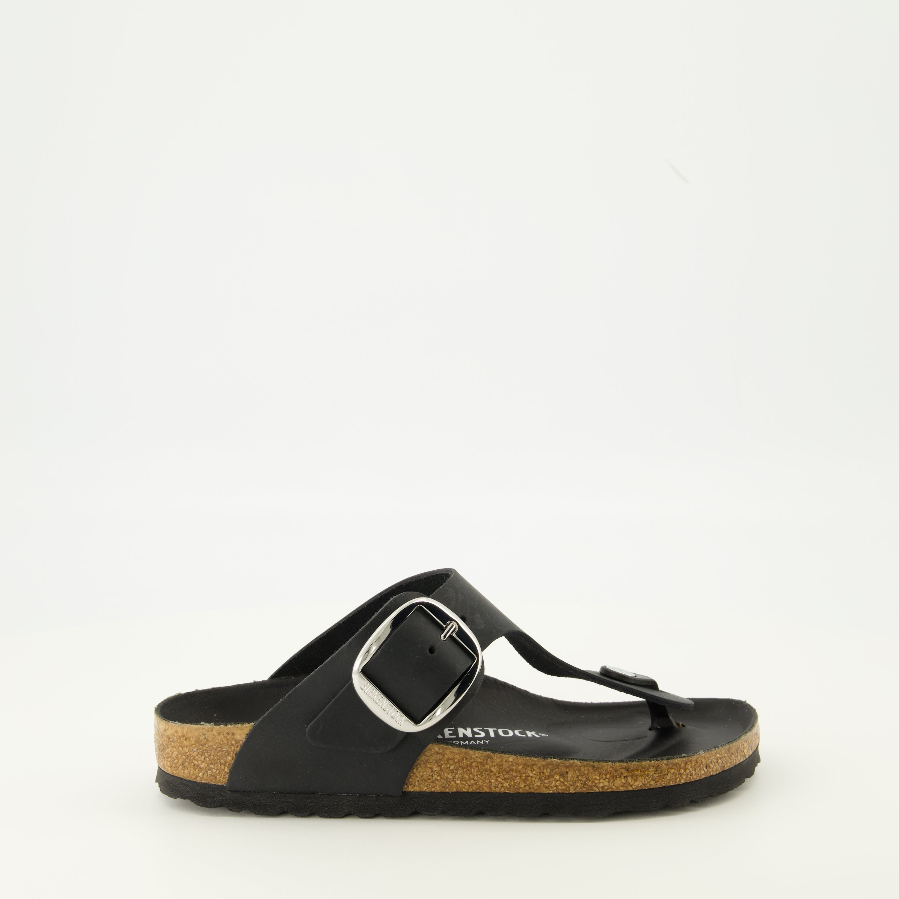 Imagen de las sandalias Gizeh Big Buckle de Birkenstock para mujer - Temporada Otoño-Invierno 2025 - Vista lateral derecha