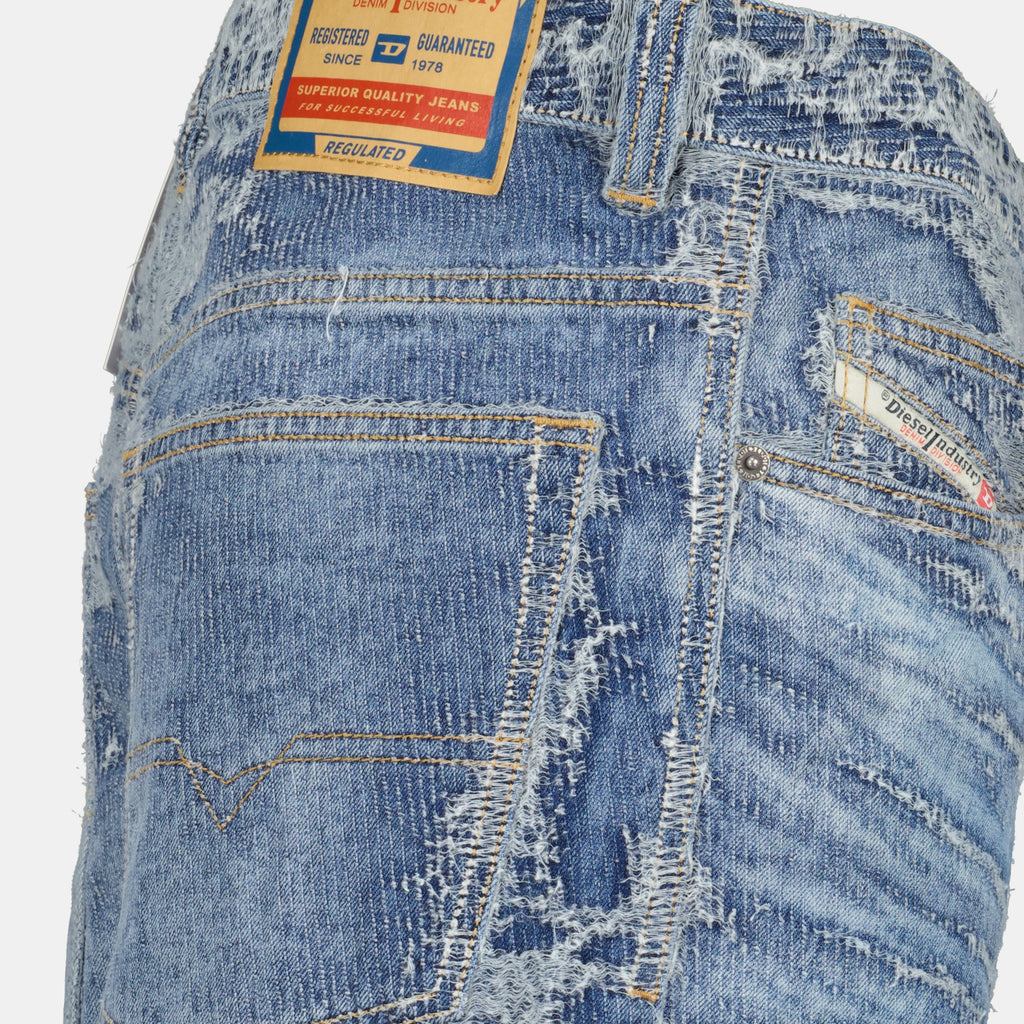 Pantaloni Jeans D-macro 2001 Diesel Blu Homme