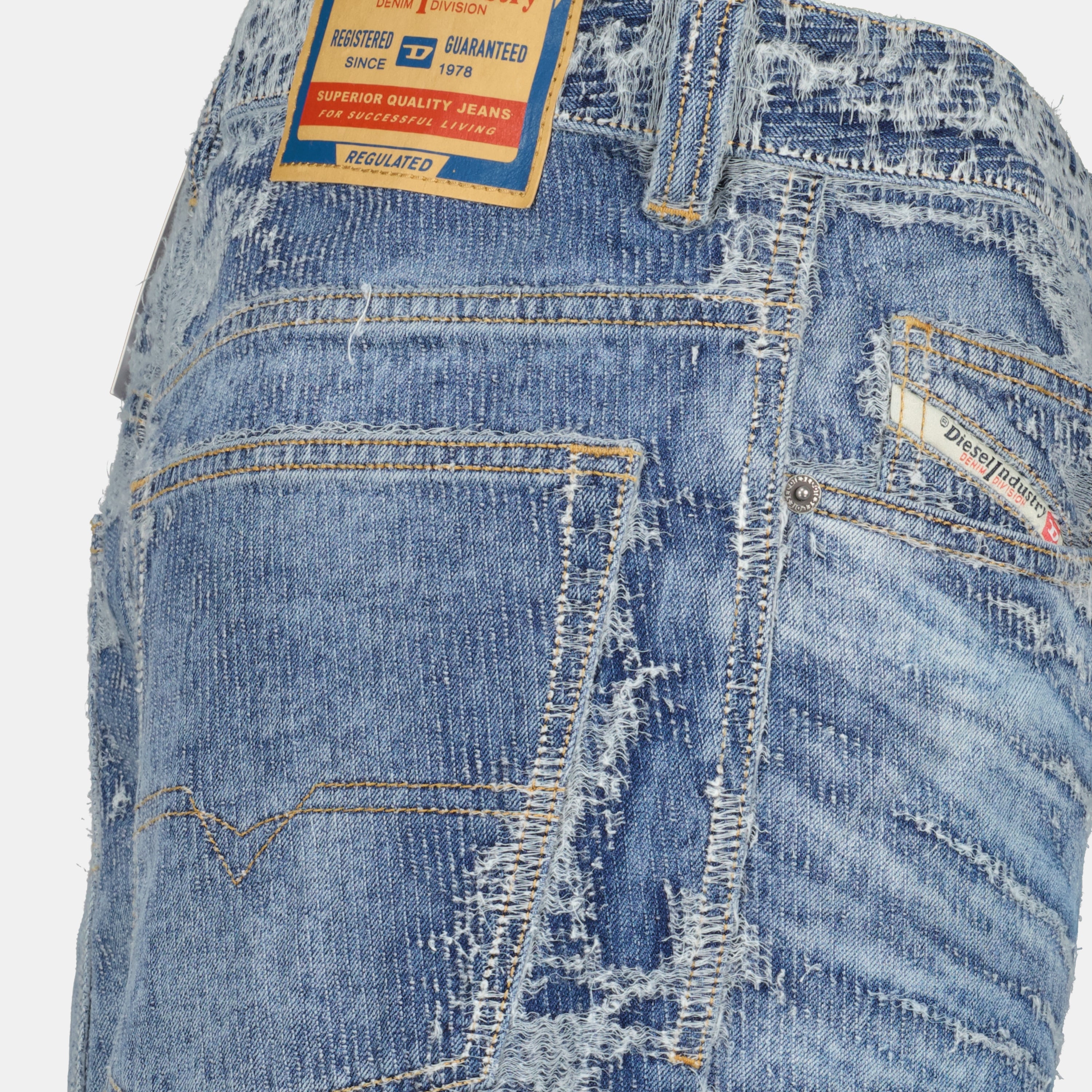 Pantalons Jeans 2001 D-macro Diesel Bleu Homme