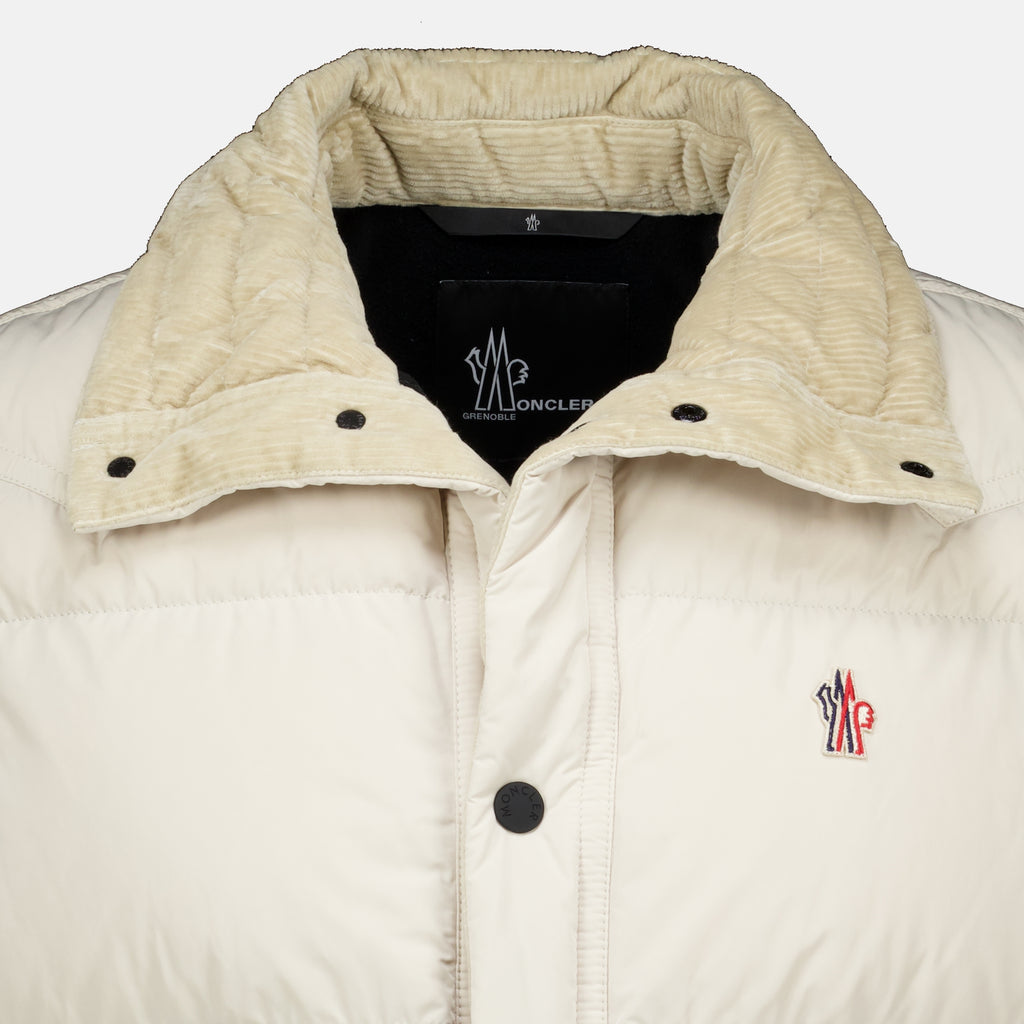 Vestes ホワイトノースリーブダウンジャケット Moncler Grenoble Blanc Homme