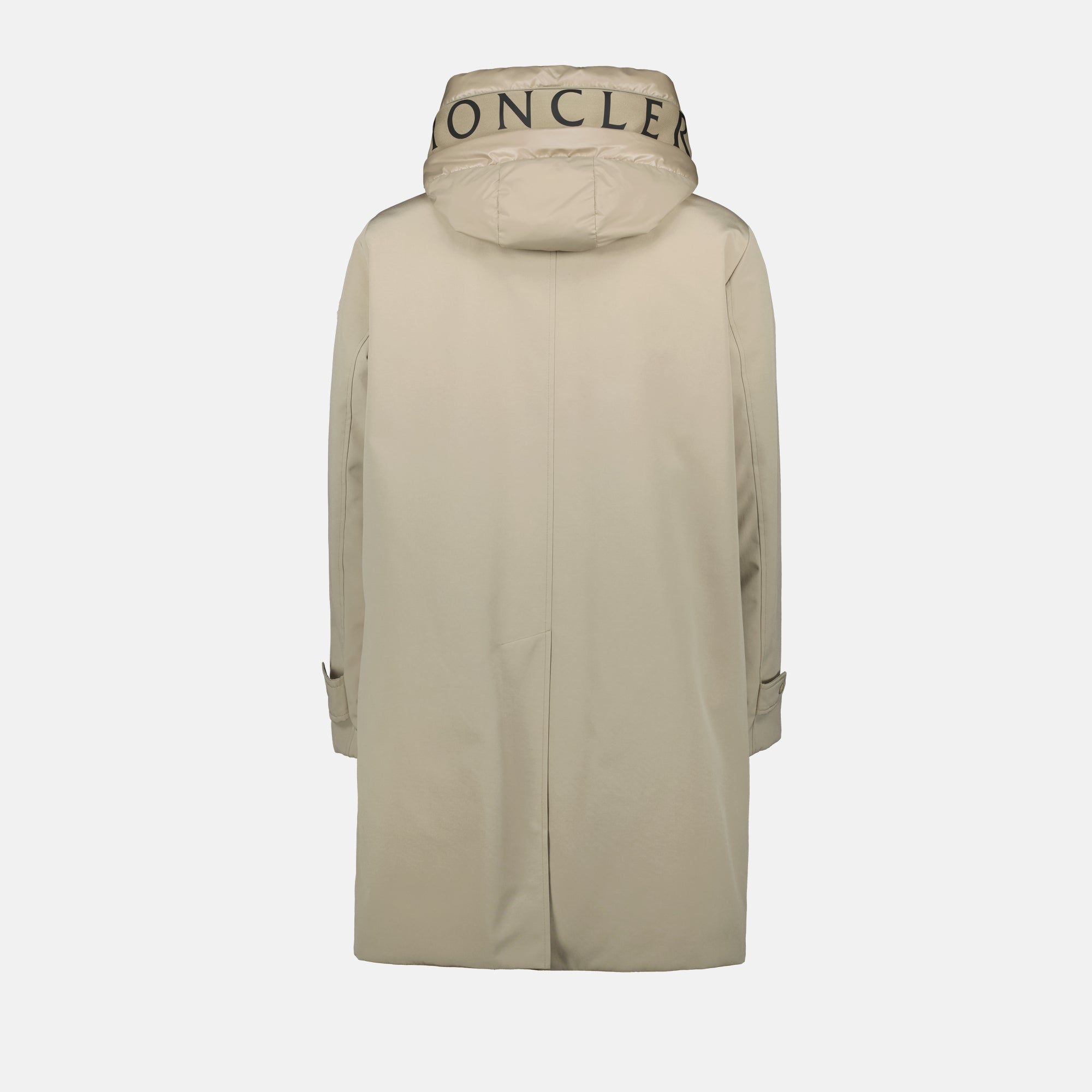Casacos Miroir Long Coat Moncler Bege Homme