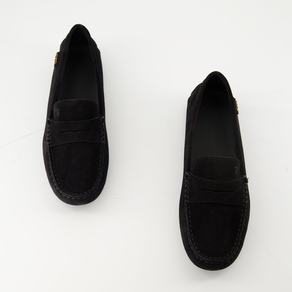 Image de l'article Mocassins Gommino de la marque Tod's pour Femme - Saison Automne-Hiver 2025 - Vue de dessus paire de chaussure