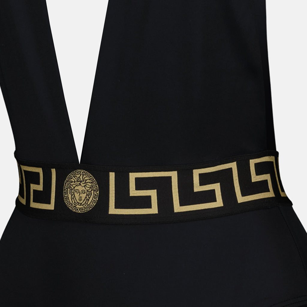Beachwear Maillot de bain Greca Versace Noir Femme