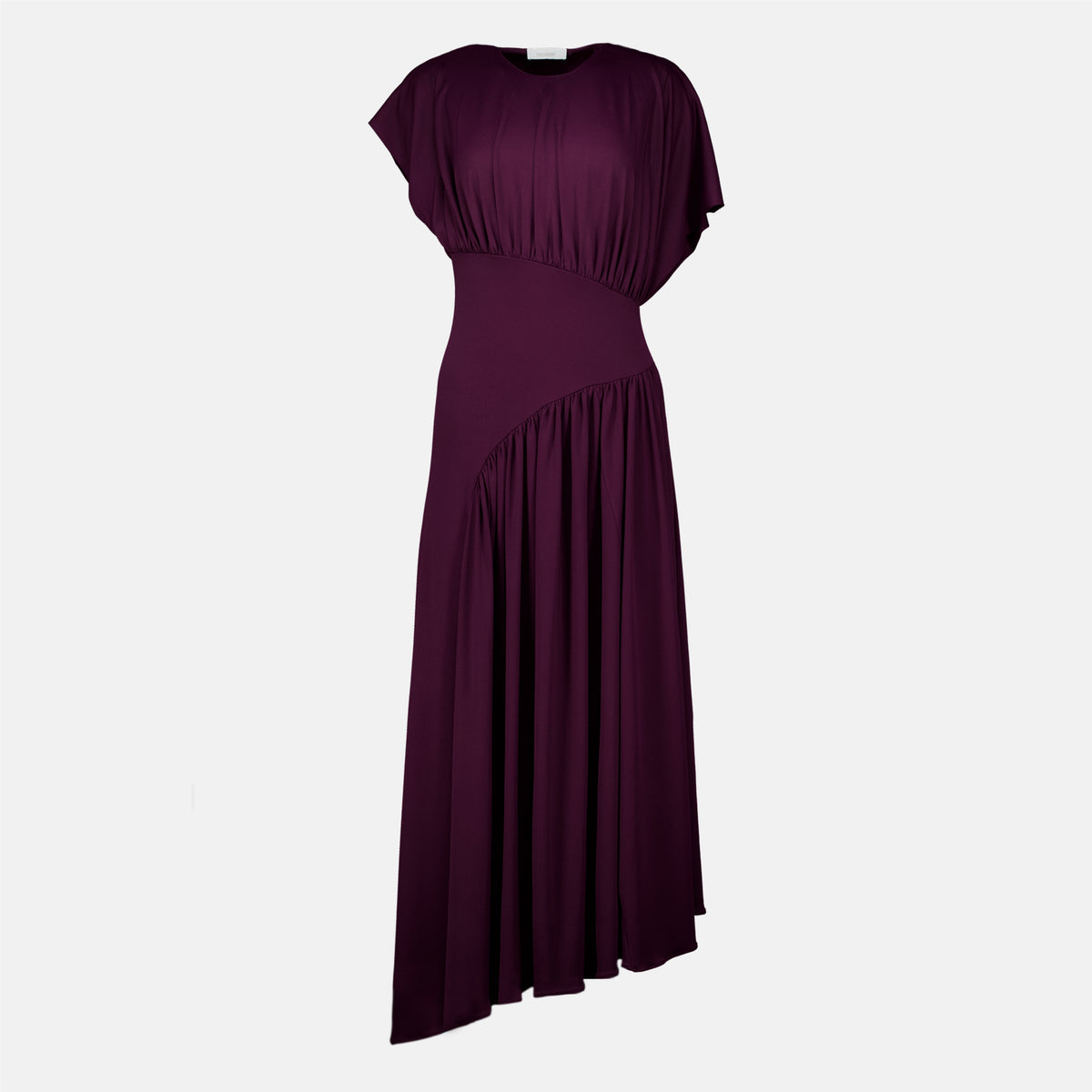Robes Asymmetrical Long Dress Rabanne Violet Femme