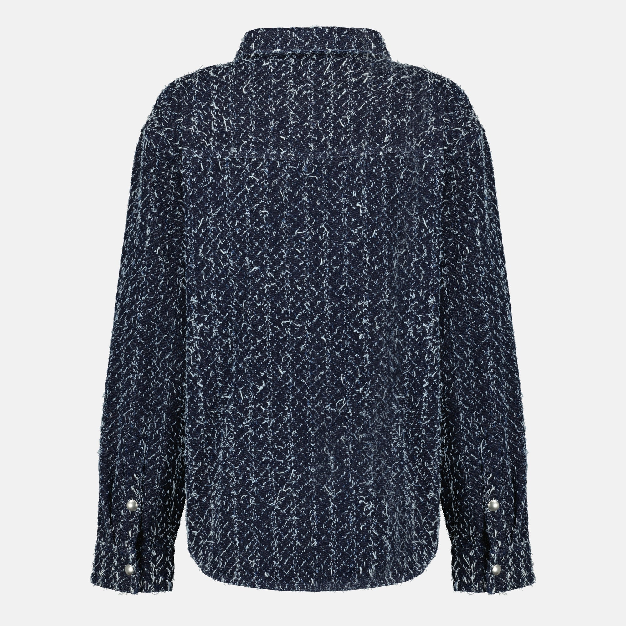 Vestes Surchemise en denim bouclé bleu foncé Iro Bleu foncé Femme