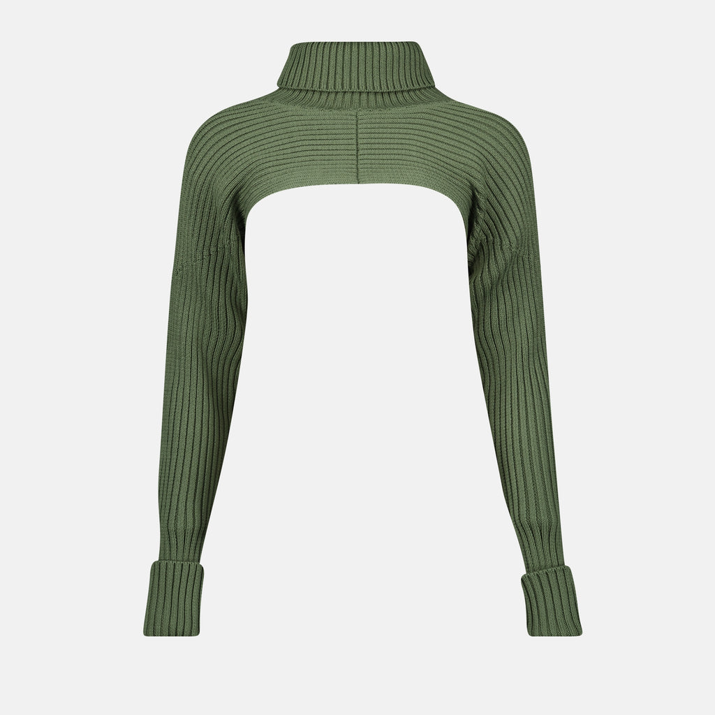 Maglieria Maglione Crop Assina Iro Cachi Femme
