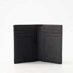 Small leather goods VLogo Vertical Wallet Valentino Garavani Black Homme