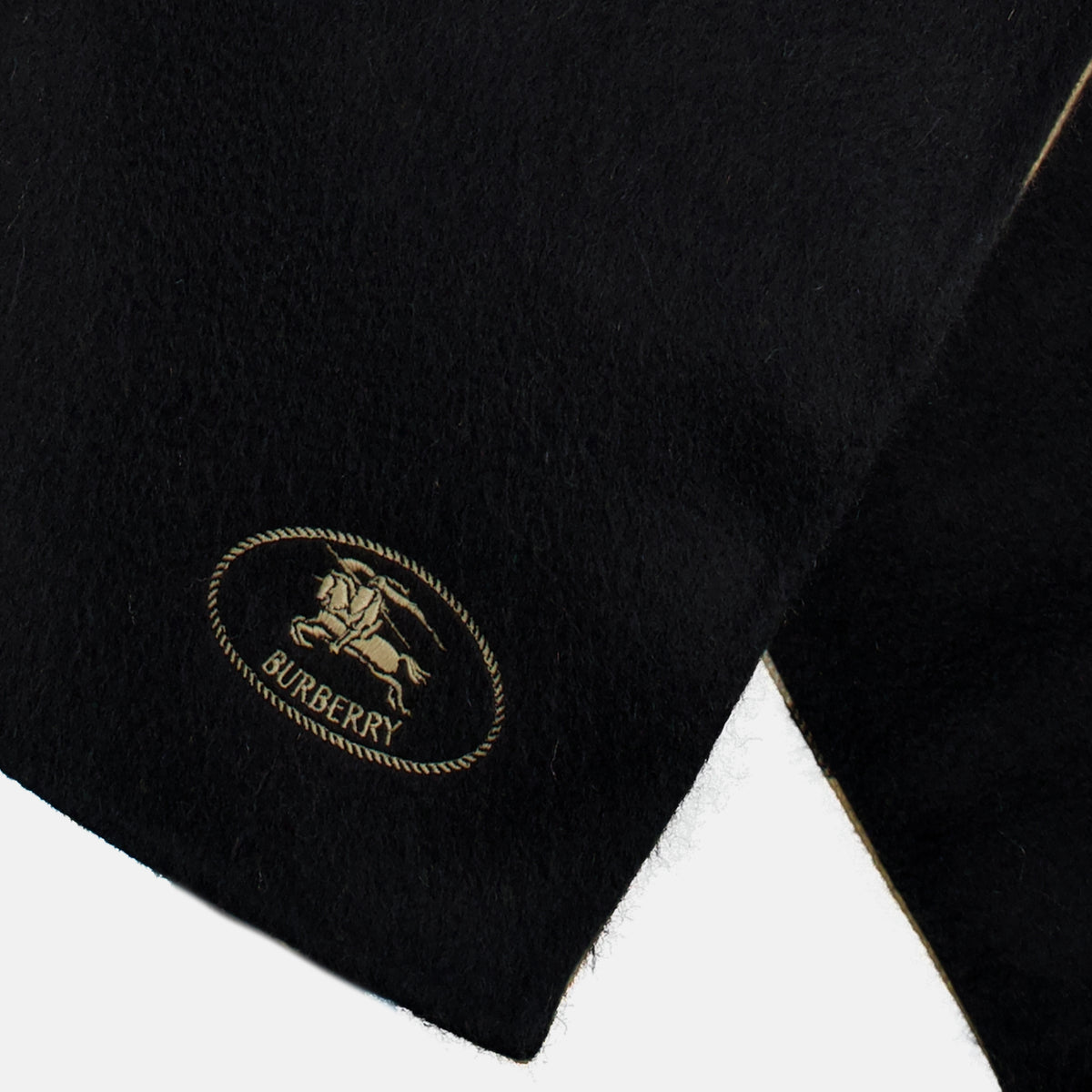Vestes Schwarzer Kaschmir-Poncho Burberry Noir Unisexe