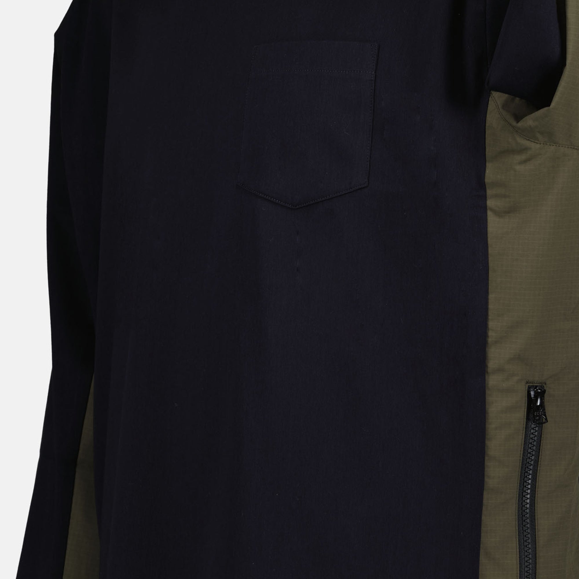 Camisetas T-shirt Bicolor Sacai Azul escuro Homme