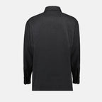 Camicie Giacca Camicia in Lana Fendi Grigio Homme