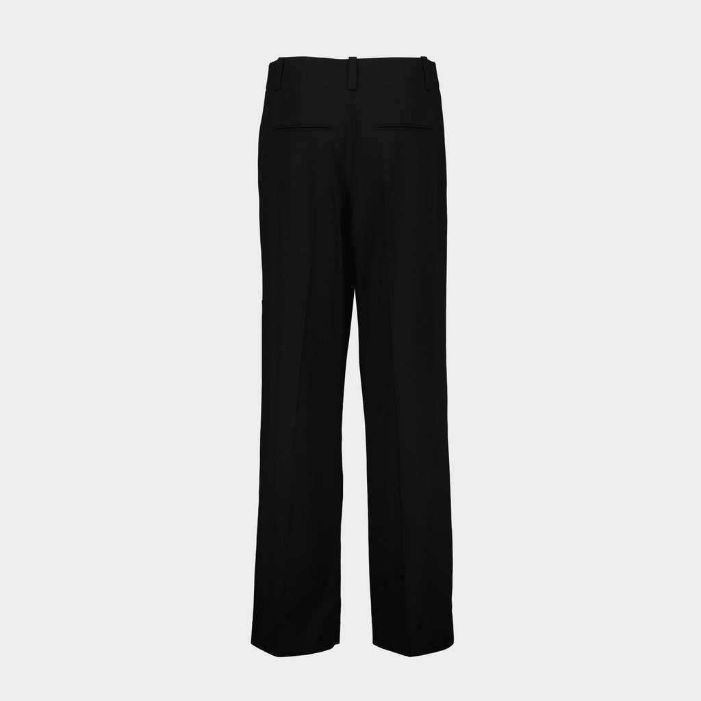 Pantaloni Pantaloni Lenton Khaite Nero Femme