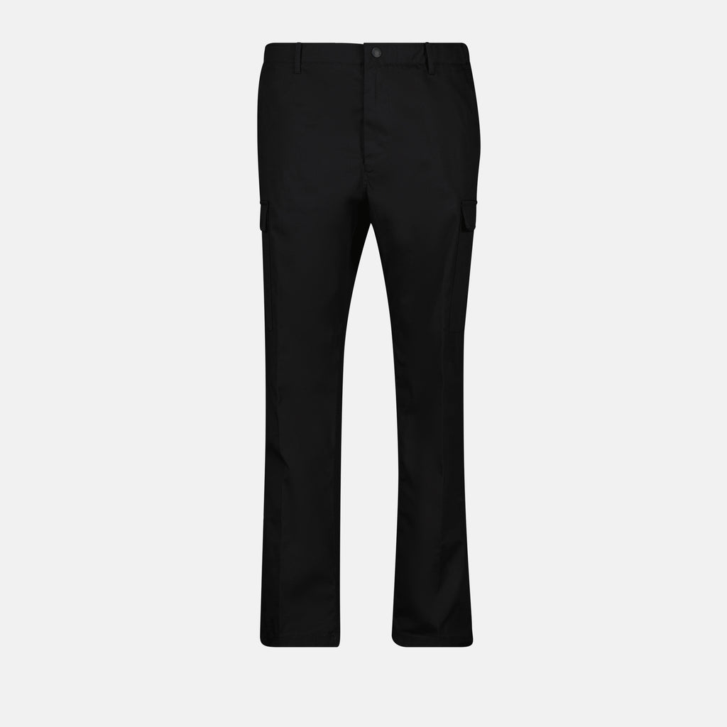 Pantalons Pantalon cargo Moncler Noir Homme