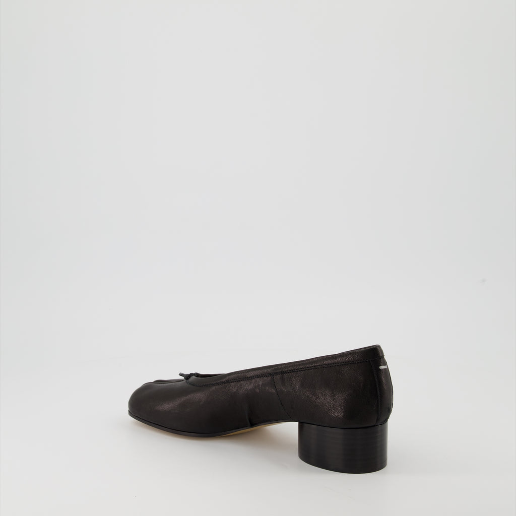 Chaussures plates Ballerines Tabi Maison Margiela Noir Femme