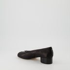 Chaussures plates Ballerines Tabi Maison Margiela Noir Femme