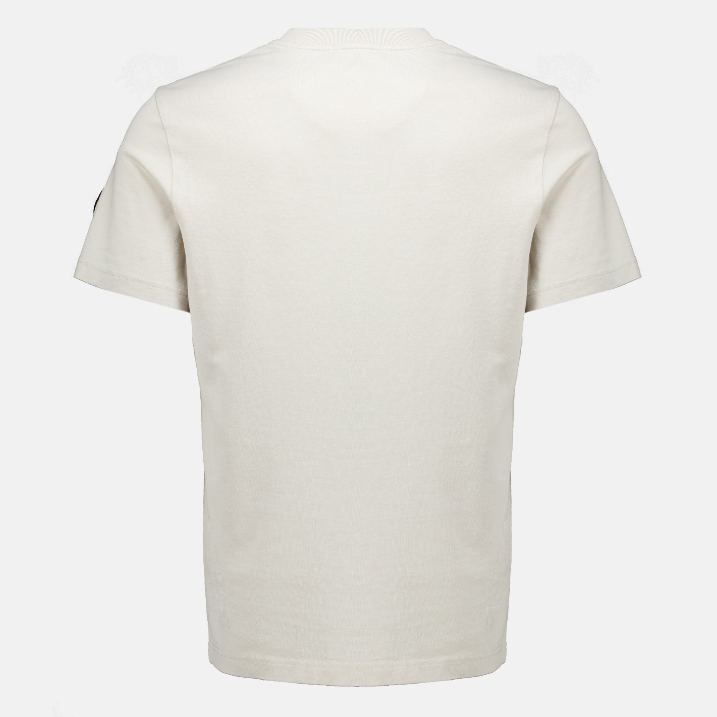 T-shirts T-shirt en coton à logo blanc Moncler Blanc Homme