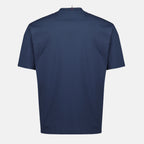 モンクレール・グルノーブルのメンズネイビーブルーデニムポケットTシャツの記事画像 - 2026年春夏 - 後ろビュー