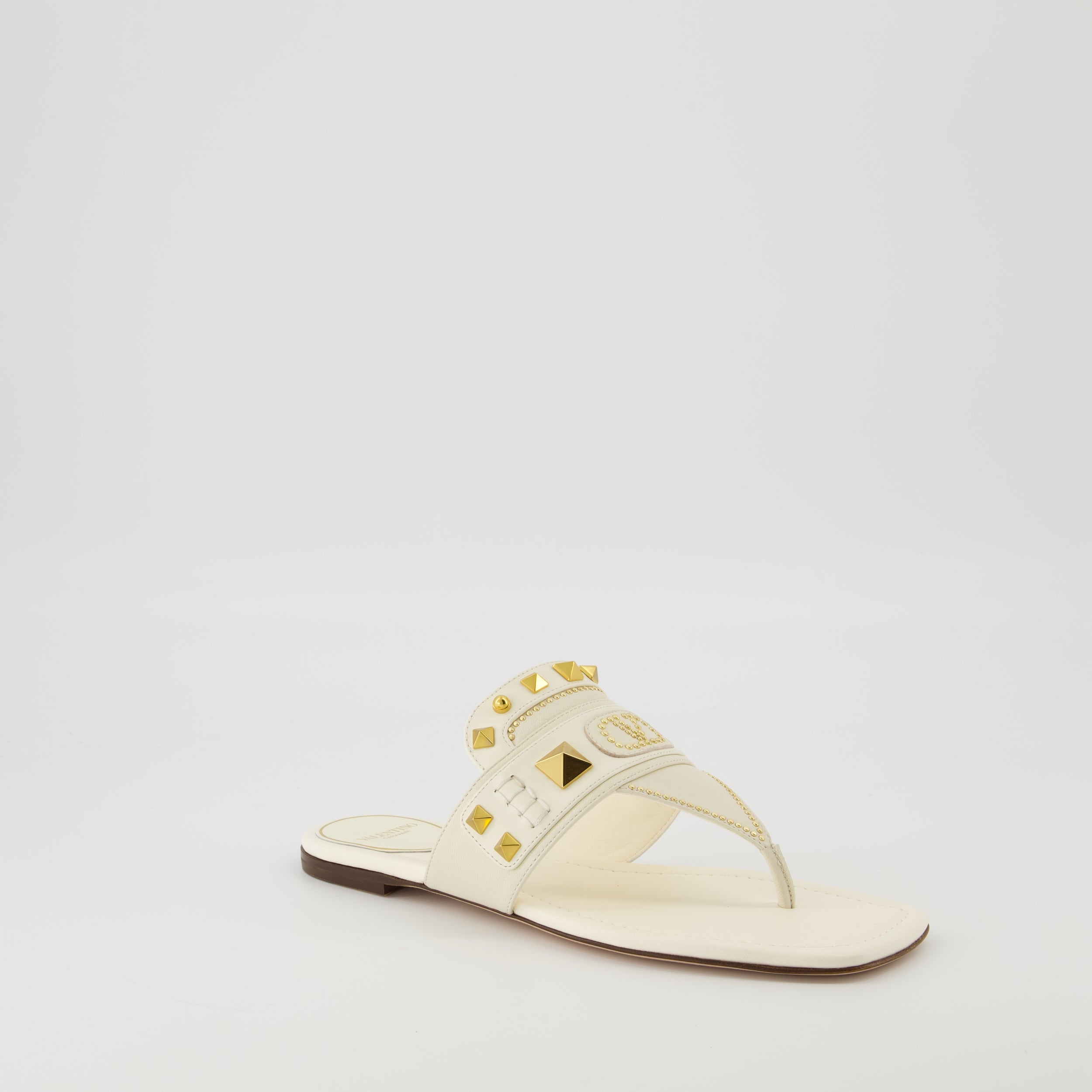 Offene schuhe Plaster Caster Sandalen Valentino Garavani Weiß Femme