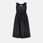 Vestidos Robe en Re-Nylon Prada Preto Femme