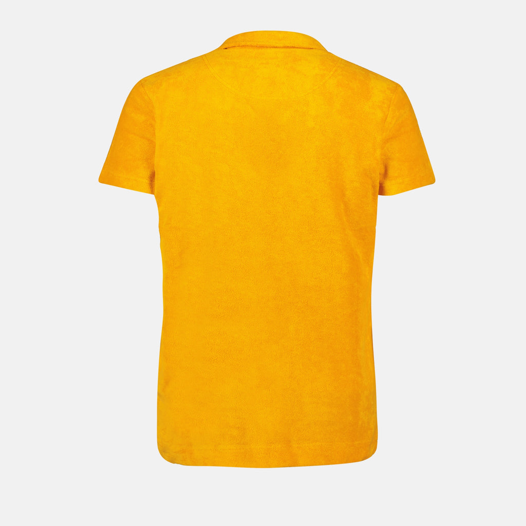 Polos Polo Terry Orlebar Brown Orange Homme