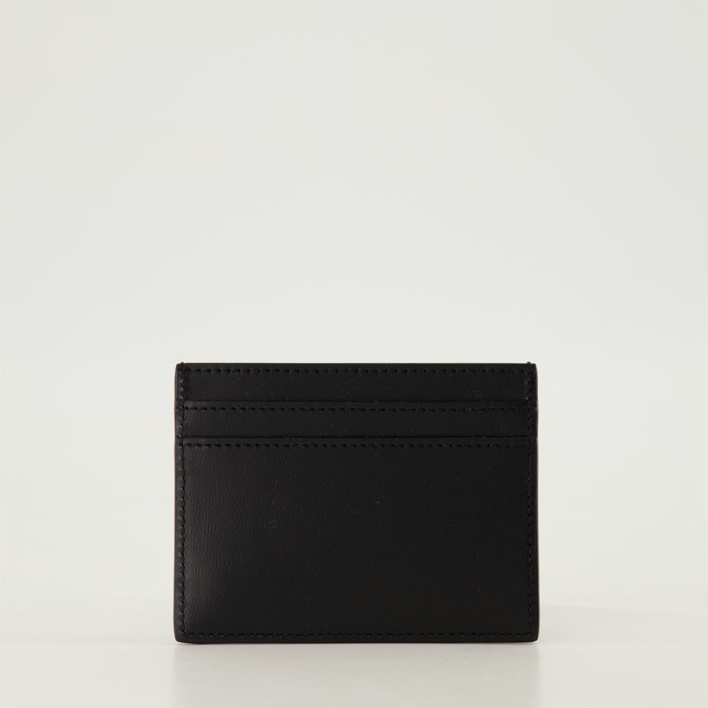 Pequenos artigos de couro Porte-cartes Tiny Cassandre Saint Laurent Preto Homme