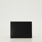Pequenos artigos de couro Porte-cartes Tiny Cassandre Saint Laurent Preto Homme