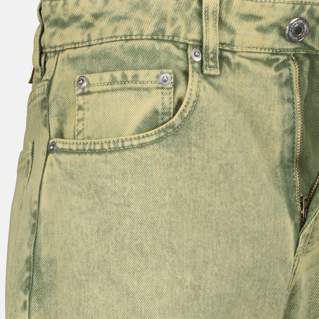 パンツ ワイドレッグジーンズ Ami PARIS カーキ Femme