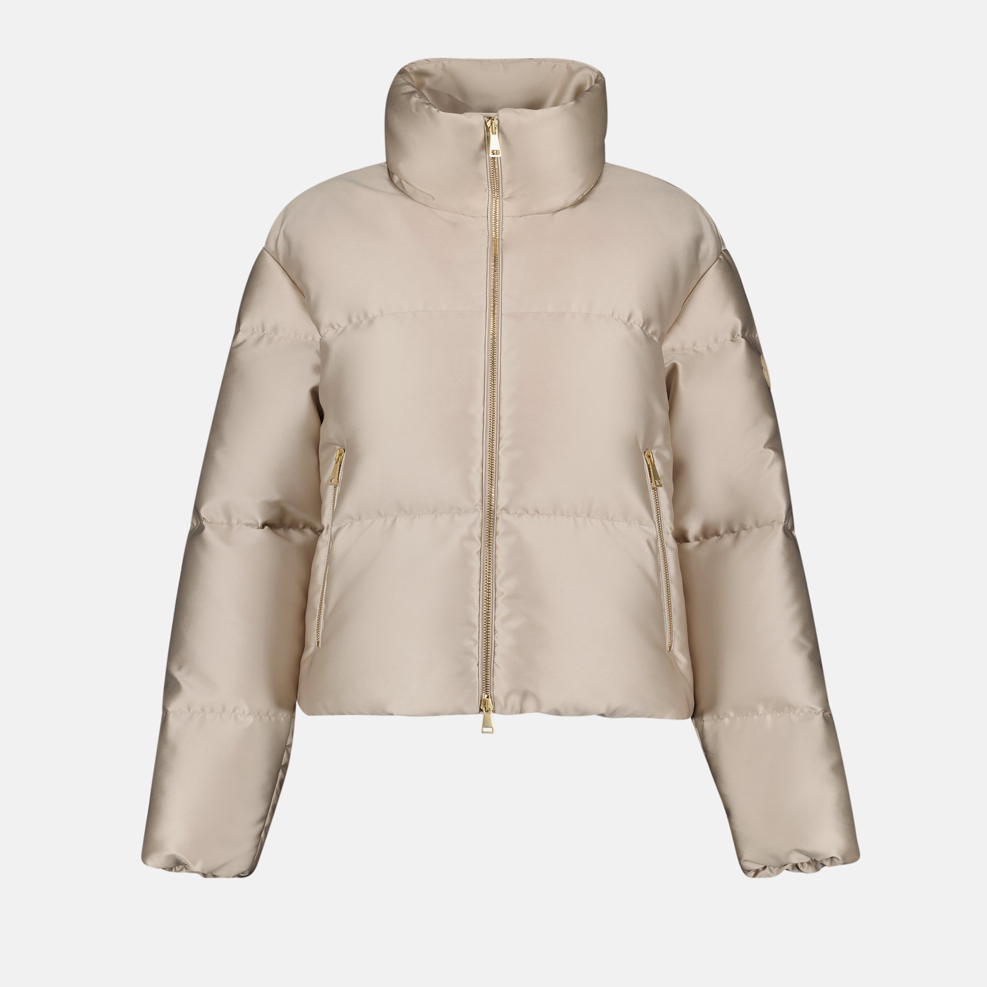 Manteaux Doudoune Bonnelles Moncler Beige Femme