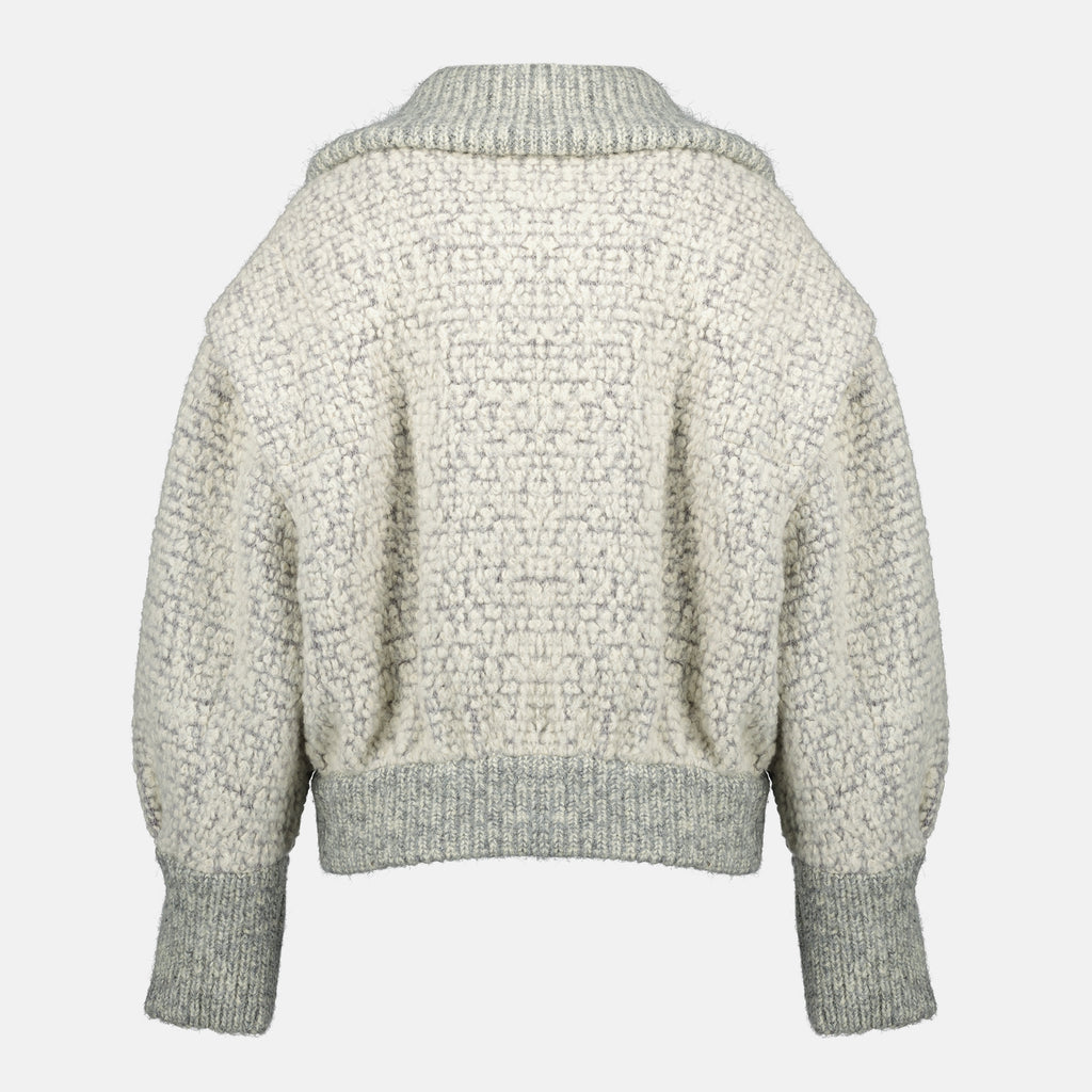Bild der Boucle-Jacke der Marke Iro für Damen - Herbst-Winter 2025 - Rückansicht