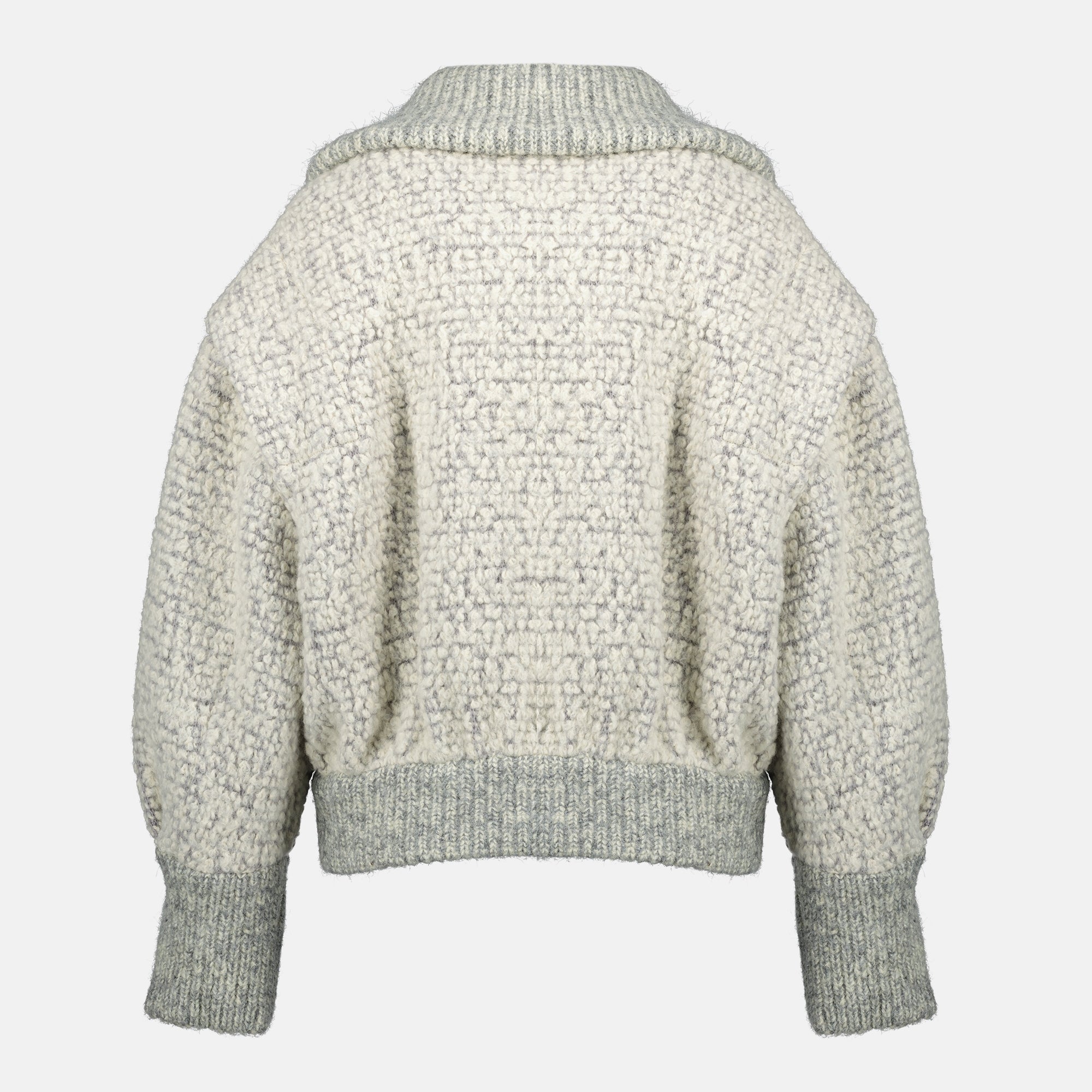 Bild der Boucle-Jacke der Marke Iro für Damen - Herbst-Winter 2025 - Rückansicht