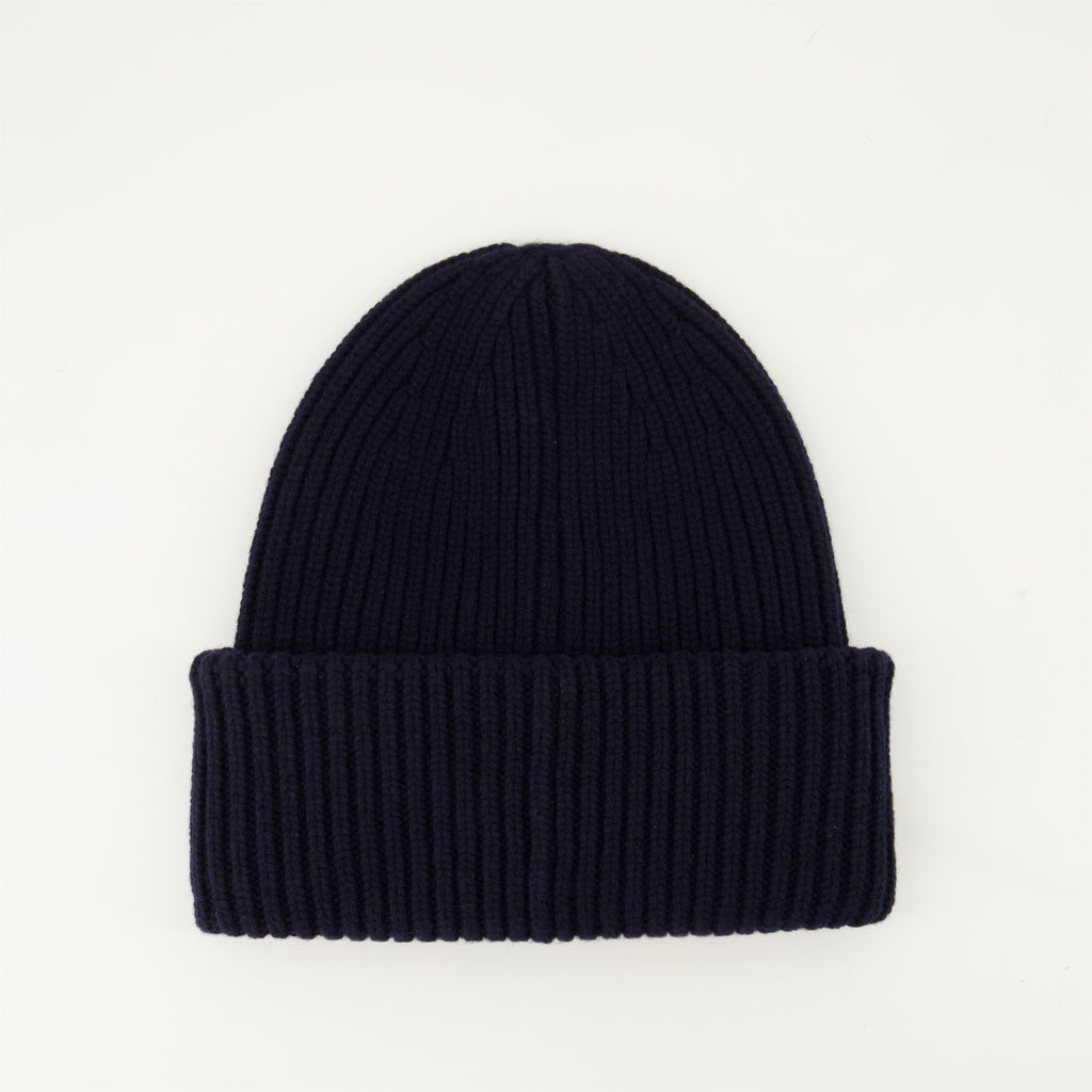 Chapéus, bonés e gorros Bonnet en laine et cachemire Moncler Azul Homme