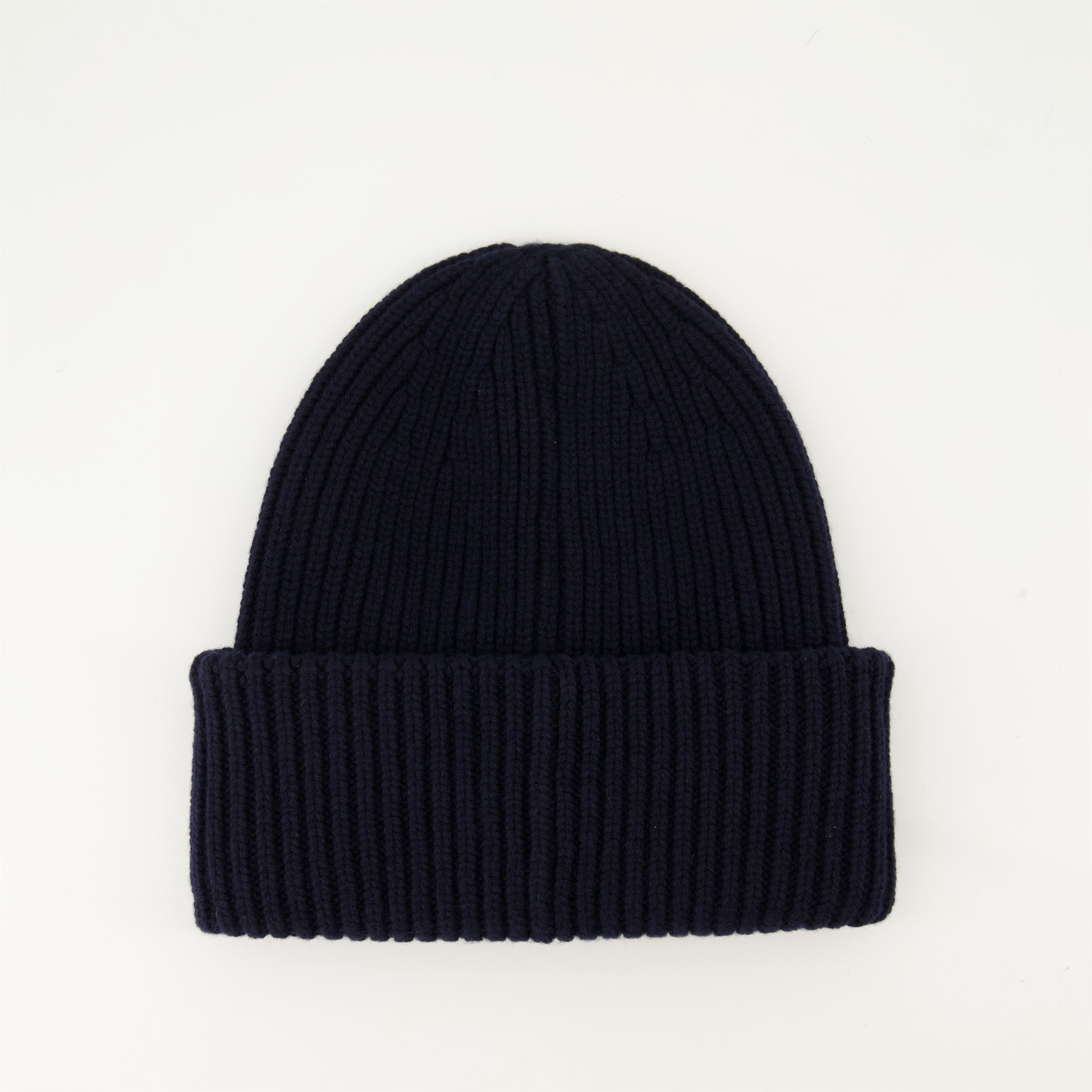 Hats, caps and beanies Bonnet en laine et cachemire Moncler Blue Homme