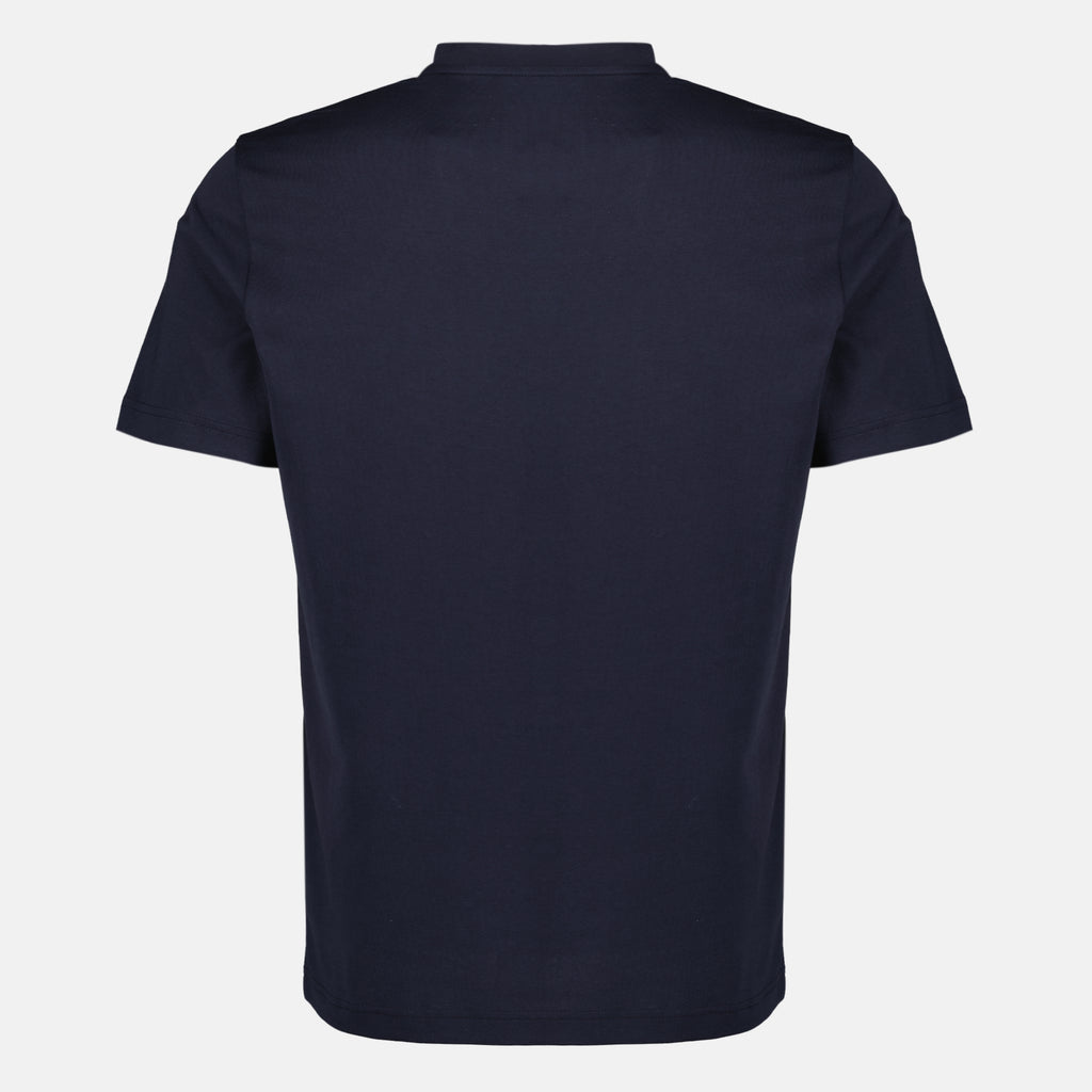 T-shirts T-shirt à imprimé doudoune bleu marine Moncler Bleu foncé Homme