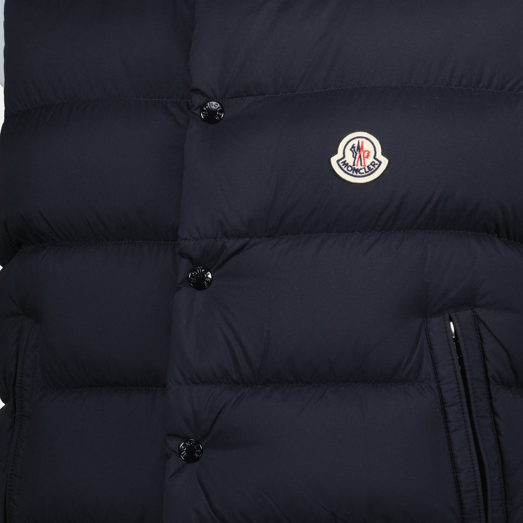 Vestes Tibb Ärmellose Daunenjacke Moncler Bleu Homme