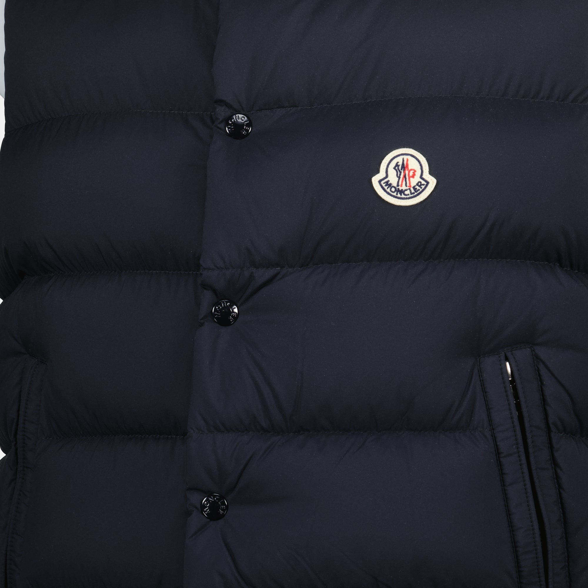 Vestes Doudoune sans manches Tibb Moncler Bleu Homme