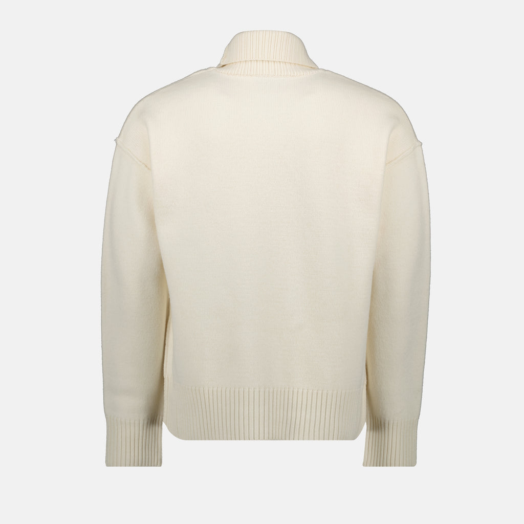Immagine del Pull Ami di cuori del marchio Ami PARIS per Unisex - Stagione Autunno-Inverno 2025 - Vista Dettagliata 2