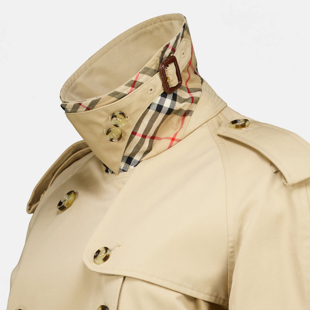 Manteaux Trench Coat Bege Mayfair Burberry Beige Femme